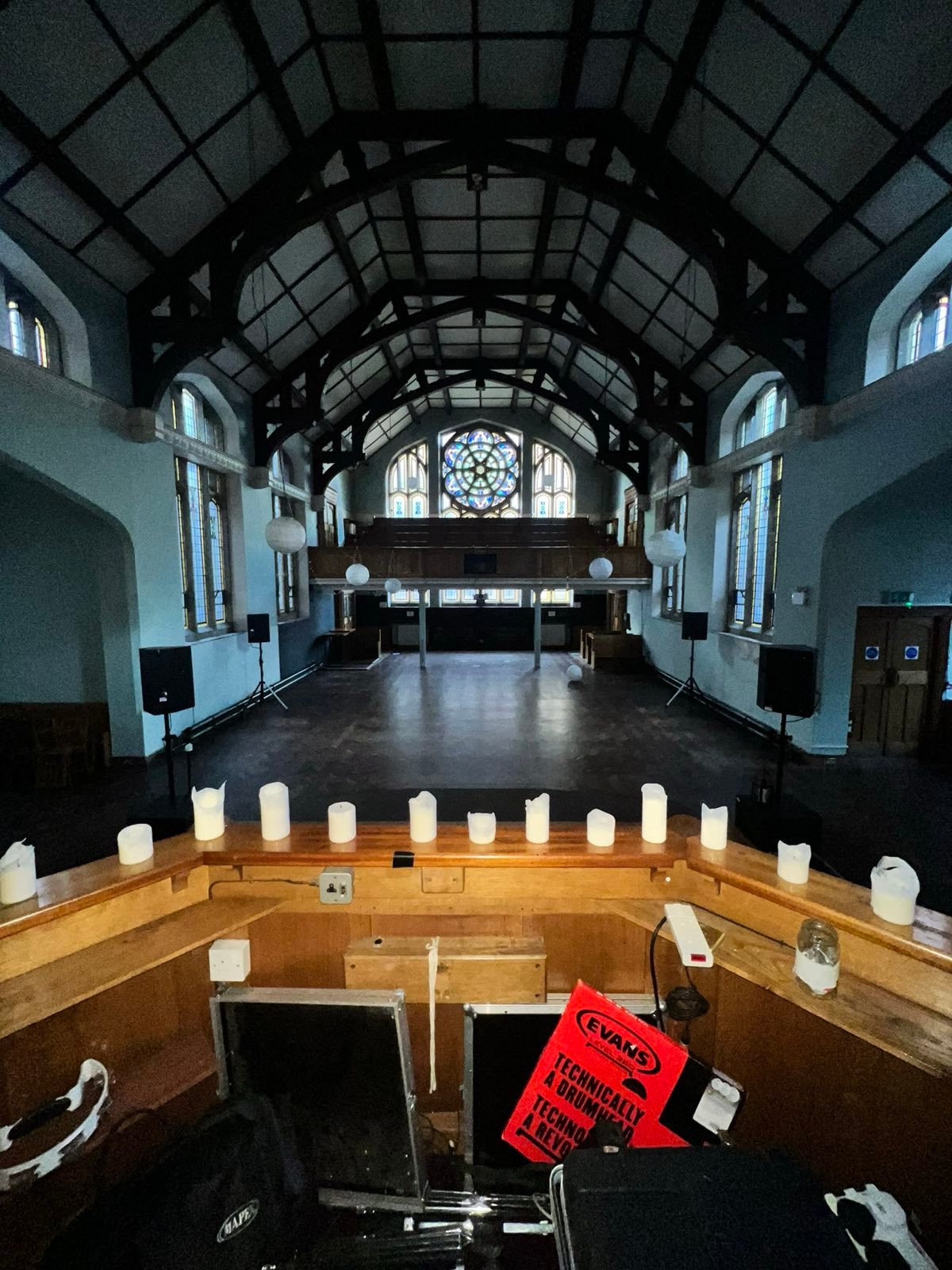 Interior of Redeemer Central, a Belfast venue protected by GDC Fire & Security