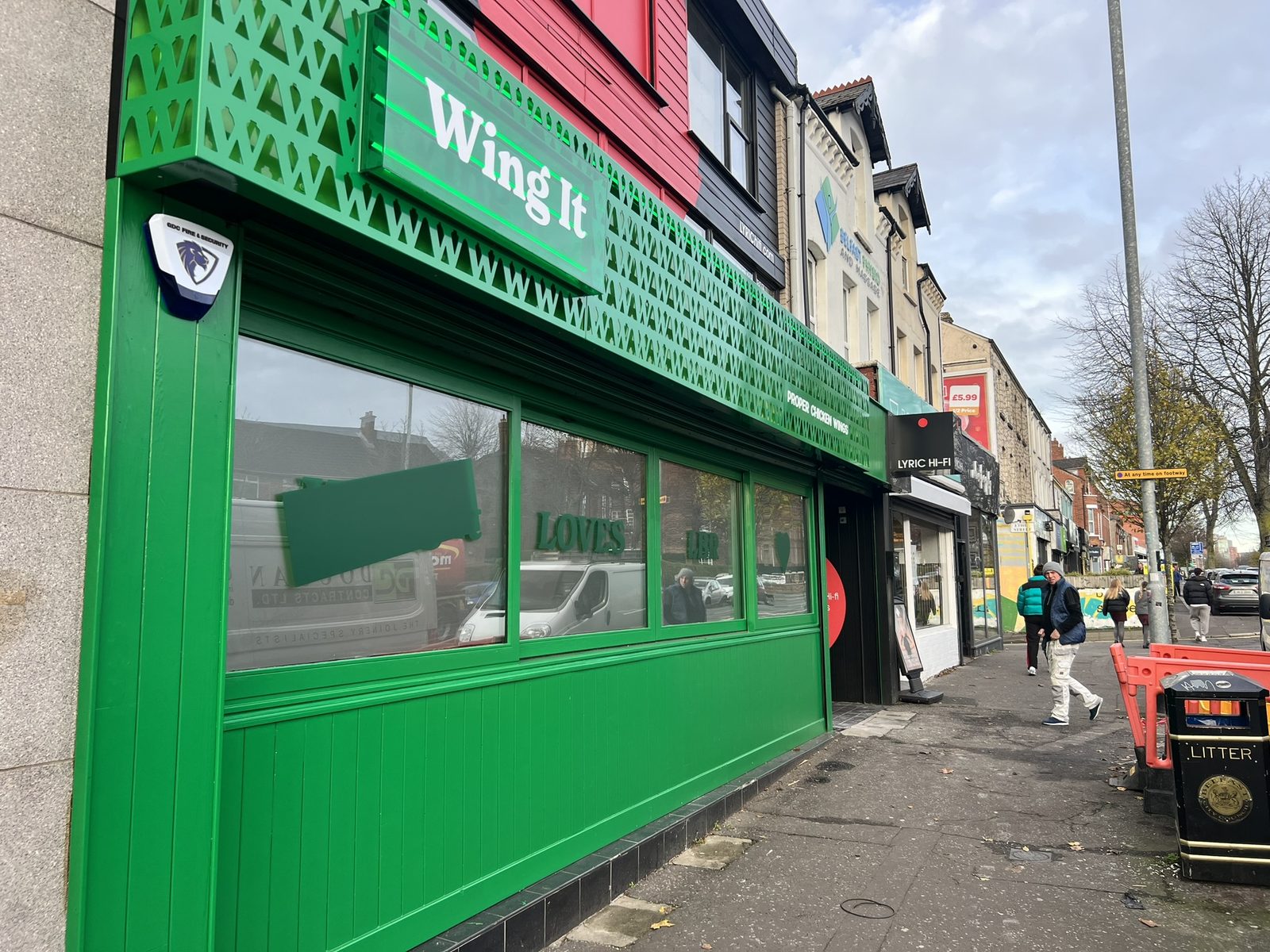 Wing It NI — GDC Fire & Security project